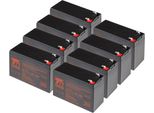 Set Di Batterie T6 Power Per Apc Smart-Ups SU2200R3X147, Vrla, 12 V