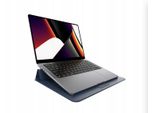 Switcheasy Easystand Custodia/Supporto In Pelle Con Custodia Per Macbook Pro 14" Blu"