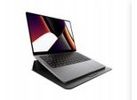 Switcheasy Easystand Custodia/Supporto In Pelle Per Macbook Pro 14" Nero"