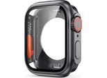 Inf Apple Watch 45 Mm Custodia Rigida Con Pellicola Indurita Nero