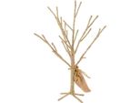 H&S Decorazione Albero Di Natale Oro 30 Led 40 Cm Decorazione Di Natale