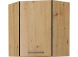 Armadietto Superiore Ad Angolo Malila - 60X60 Cm, Rovere Artisan