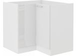 Armadietto Inferiore Ad Angolo Lajla - 90X90 Cm, Bianco