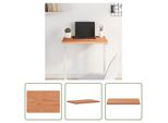 The Living Store Piano D'appoggio 60X40X2,5 Cm Rettangolare In Legno Massiccio Di Faggio