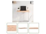 The Living Store Piano D'appoggio 60X40X2,5 Cm Rettangolare In Legno Massiccio Di Faggio