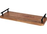 Vassoio Da Portata In Legno Con Manici 40X15,5 Cm