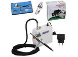 Kit Mini Compressore Per Aerografo Tc Technic HS08AC-SKF Con Ugello, Tubo E Filtro