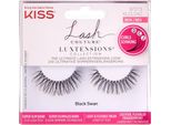 Kiss | Ciglia Artificiali - Lash Couture Luxtensions Black Swan - Nero - Banda Ultra Sottile - Con Colla 1G