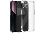 Avizar, Custodia Bumper Per Apple Iphone 13 Con Angoli Antiurto, Trasparente