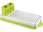 Scolapiatti Ibili, Plastica, 44X22X13Cm, Bianco/Verde
