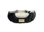 Kingdog Prestige Cuccia Vellutata Per Cani Con Rivestimento Sfoderabile E Base Antiscivolo Cesta Per Cani Cuccia Per Animali Domestici Velluto Decorativo Esagonale (Diametro: