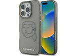 Karl Lagerfeld Klhcp16Xhkhdcelk Iphone 16 Pro Max 6.9 Czarny/Nero Custodia Rigida Iml Strass Karl Head