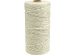 Corda Di Iuta 3 Mm Sbiancata - Corda Di Iuta Naturale, 200 M - Ideale Per L'artigianato, Il Giardino, La Decorazione