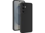 Avizar, Samsung Galaxy S25 Plus Custodia In Silicone Morbido Per Proteggere Il Modulo Della Fotocamera, Nero