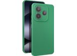 Avizar, Custodia Per Xiaomi Redmi Note 14 5G Protezione Della Fotocamera In Silicone Morbido, Verde