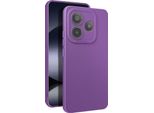 Avizar, Custodia Per Xiaomi Redmi Note 14 5G Protezione Della Fotocamera In Silicone Morbido, Viola