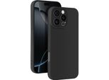 Avizar, Iphone 16 Pro Custodia In Silicone Liscia Con Protezione Della Fotocamera, Nero