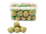 Bite&Delight - Piccole Palline Di Grasso Per Uccelli 6 Kg - Mangime Per Uccelli Selvatici Ricco Di Energia, Ideale Per Cince, Passeri, Merli, Alimentazione Invernale - Uccelli Naturali