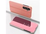 Custodia Clear View Per Samsung Galaxy S24 Fe Flap Cover - Rosa