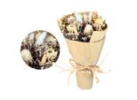 Bouquet Di Fiori Secchi - Giallo E Rosa Pastello - Decorazione Boho Di Lunga Durata Con Fiori Di Paglia, Code Di Coniglio E Altro. Perfetto Per Matrimoni, Decorazioni Da Tavola, Fiori Da Regalo