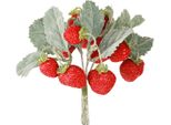 Rami Di Fragola Decorativi Per Decorazioni Versatili Per La Tavola E Il Soggiorno, 6 Pezzi