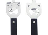 Inf Aprilattine Multifunzione, Aprilattine Manuale In Acciaio Inossidabile Con Apribottiglie
