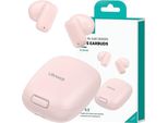 Usams Cuffie Bluetooth 5.3 Tws Serie Id Senza Fili Rosa/Rosa Bhuid04 (Id25)