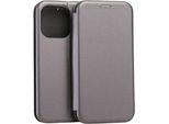 Beline Book Custodia Magnetica Per Iphone 15 Pro 6.1" Custodia Protettiva In Acciaio"
