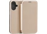 Beline Libro Custodia Magnetica Iphone 16 6.1 Oro / Oro