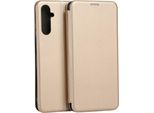 Beline Custodia Libro Magnetica Samsung A05S A057 Oro/Oro Copertura Protettiva