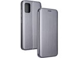 Beline Case Book Magnetic Samsung A20S A207 Acciaio/Acciaio Copertura Protettiva