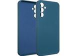 Beline Custodia In Silicone Samsung A14 5G A146 Blu/Copertina Protettiva