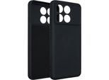 Custodia Beline Silicone Xiaomi Poco F6 Pro Nero/Nero Copertura Protettiva