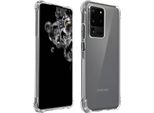 Akashi, Akashi Samsung Galaxy S20 Ultra Custodia In Silicone, Antiurto, Trasparente