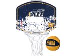 Wilson Nba Team Utah Jazz Mini Hoop WZ6010102, Tabellone Da Basket, Unisex, Giallo, Taglia: Unica