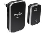 Campanello Senza Fili Sistema Di Campanello Cinetico Senza Fili, Senza Batterie, Con 38 Melodie, Portata Fino A 200 M, IP44 (1X Ricevitore A Presa + 1X Ricevitore A Presa + 1X Ricevitore A Presa)