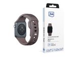 42/44/45/46/49 Mm Taupe (Grande) - Cinturino In Silicone 3Mk Per Apple