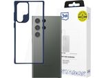 3MK Satin Armor Case+ Sam S24 Copertura Protettiva Ultra Blu