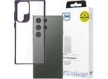 3MK Satin Armor Case+ Sam S24 Ultra Cover Protettiva Viola