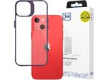 3MK Satin Armor Case+ Custodia Protettiva Per Iphone 13 Viola