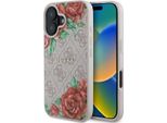 Guess Guhmp16Sp4Ropemcp Iphone 16 6.1 RóżOwy/Rosa Custodia Rigida 4G Fiori Stampa Magsafe