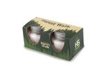Candela Profumata "Forrest Walk"" In Barattolo Con Coperchio, Confezione Da 2 Con Circa 7 Ore Di Combustione Ciascuna, Ø6Cm, Profumo Per Ambienti Come Regalo - Candela Come Decorazione"