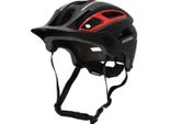 Casco Mtb Acerbis Doublep, Nero/Rosso, L/Xl (58-62)