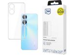3Mk Clear Case Cover Per Oppo A58 5G Trasparente Backcover