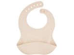 Canpol Babies Bavaglino In Silicone Con Astuccio 51/030 Crema, 6M+