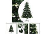 The Living Store Albero Di Natale Artificiale Pieghevole Innevato 180 Cm