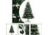 The Living Store Albero Di Natale Artificiale Pieghevole Coperto Di Neve 120 Cm