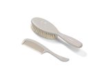 Babyono | Spazzola Per Capelli - Setole Naturali - Ergonomica - Cura Delicata Per Bambini Da 0M+