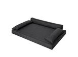 Letto Per Cani, Materasso Per Animali Domestici, Letto Per Gatti, Cuscino Per Cani, Cesto Per Cani, Divano Per Cani, Posto Letto Per Cani, Ortopedico, Mobili, Nero, 78X54 Cm