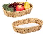 Relaxdays Set Di 2 Portafrutta In Giacinto D'acqua